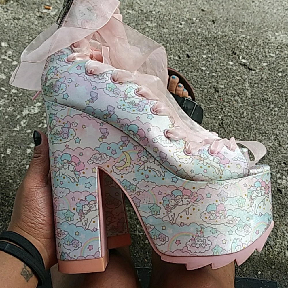 YRU X Sanrio Little Twin Stars Ballet Bae Platform